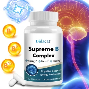 Organic Vitamin B Complex Capsules -