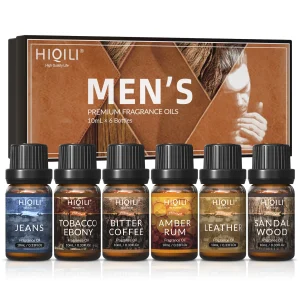 HIQILI Mens Fragrance Oils Set,